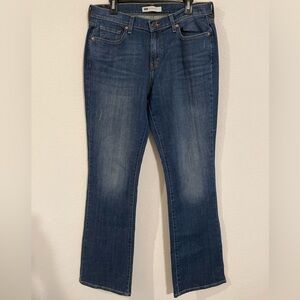 Levi’s Women 515 Bootcut Jeans Size 12 L Blue Western Coastal Cowgirl Classic